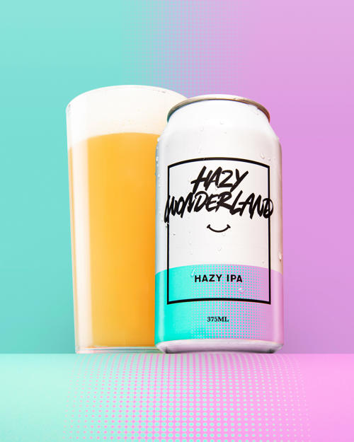 HAZY WONDERLAND limited release HAZY IPA